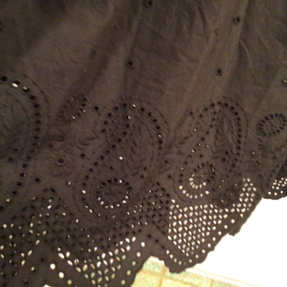 CLEOBELLA/.Vida Black Eyelet Hem Midi Dress - Sz S NWT - Picture 15 of 16